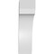Ekena Millwork 6-in. W x 14-in. D x 22-in. H Legacy Architectural Grade PVC Knee Brace BRCP06X14X22LEC - alternate 3